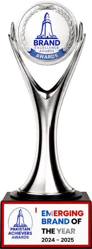 Silver Emerging Brand of the Year trophy