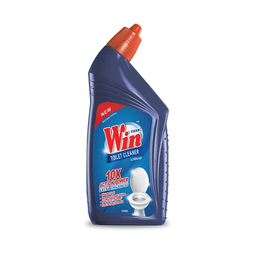 Win Task toilet cleaner bottle