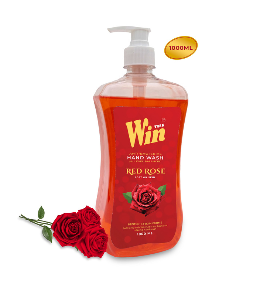 Win Task Handwash Rose 1000 ml bottle